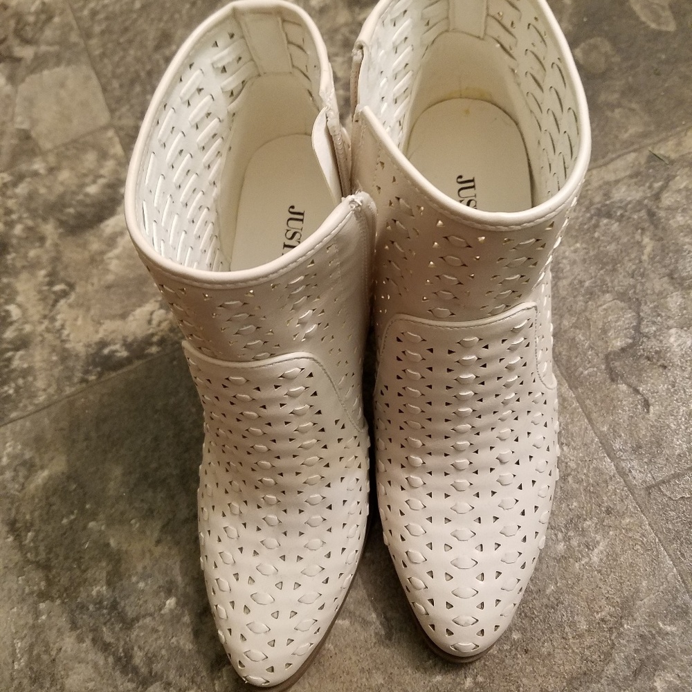 White boots